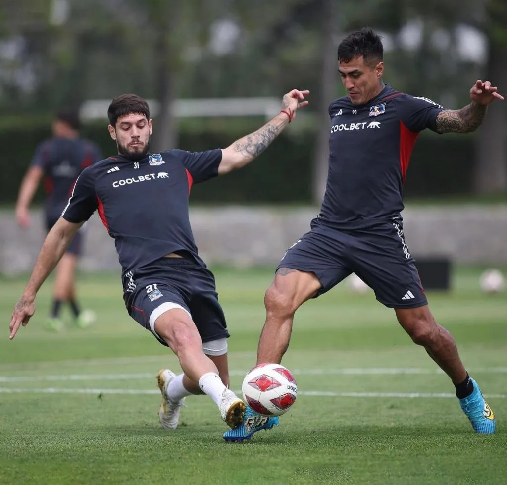 Luego de seis meses de recuperación Matías de los Santos ya entrena con normalidad en Colo Colo. (Foto: Colo Colo)