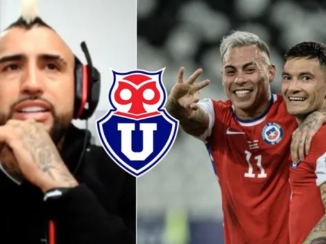 Vidal le pide a la dirigencia de la U jugársela por el retorno de Vargas y Aránguiz