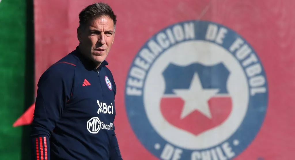 Berizzo está chato de las críticas en La Roja (Photosport)