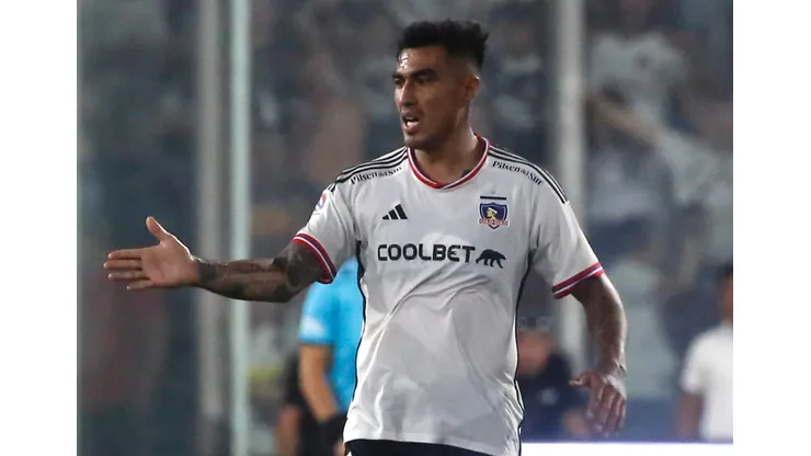 Darío Lezcano estaría viviendo sus últimas semanas en Colo Colo. (Foto: Photosport)