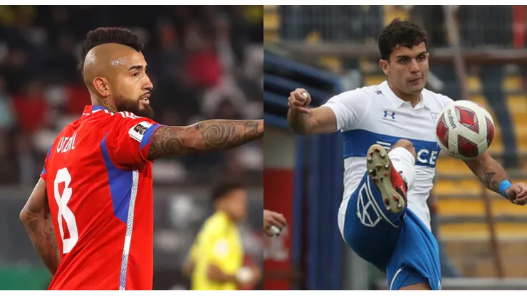 Arturo Vidal destrozó a Ignacio Saavedra.