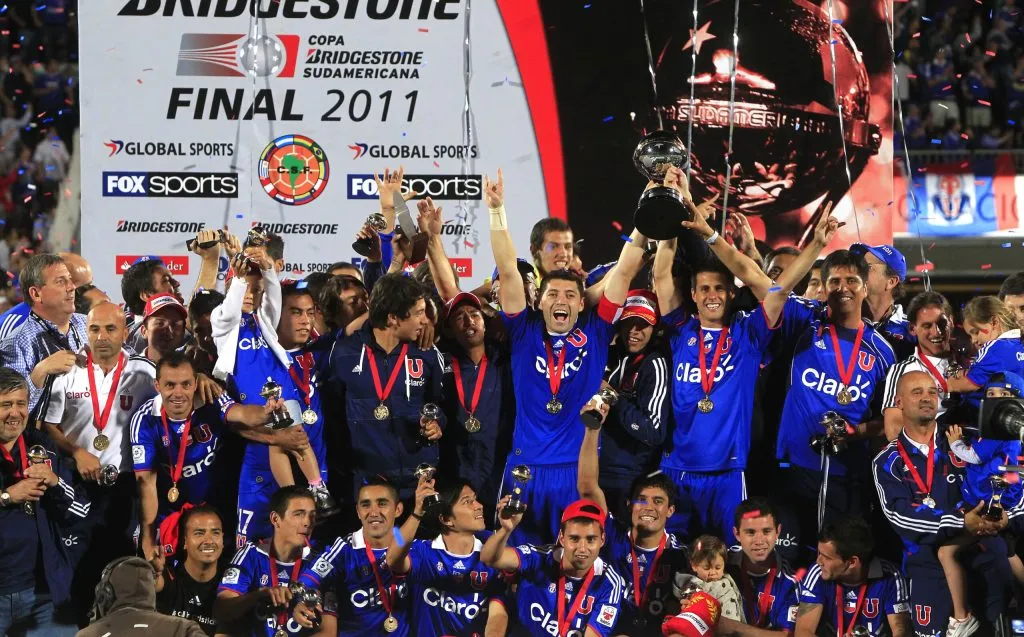La U ganó la Copa Sudamericana el año 2011 (Archivo)