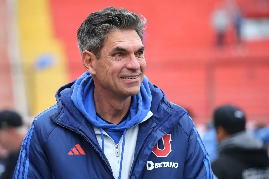 Mauricio Pellegrino tiene contrato hasta final de temporada con la Universidad de Chile (Foto: Photosport)