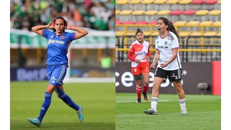 Universidad de Chile y Colo Colo se enfrentan por la semifinal ida del Campeonato Nacional Femenino (Foto: Universidad de Chile Femenino | Colo Colo Femenino)