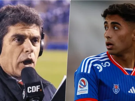 Romai tilda de amuleto a Lucas Assadi en la U: “Vuelve a titularidad y el equipo gana”