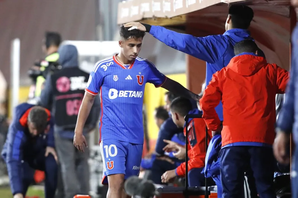 Lucas Assadi es el amuleto de la U en el fútbol chileno (Photosport)