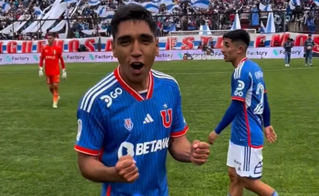 Renato Cordero brilla con la Universidad de Chile en el Clásico Universitario (Foto: Universidad de Chile)