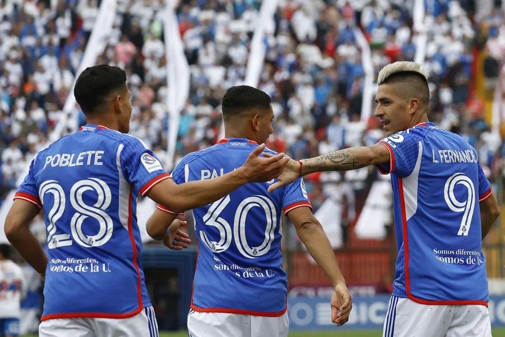 La U venció a la UC e ilusiona a Mauricio Pellegrino (Photosport)