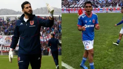 Johnny Herrera elogia a Renato Cordero por su partido en el Clásico Universitario (Foto: Photosport / Universidad de Chile)