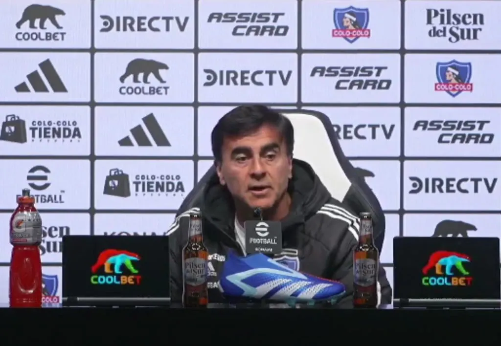 Gustavo Quinteros atendió a los medios de comunicación este viernes previo al partido de Colo Colo vs Unión La Calera.