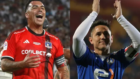 Esteban Paredes y Gustavo Canales capitanearán a los equipos en el Superclásico Solidario. (Foto: Photosport)