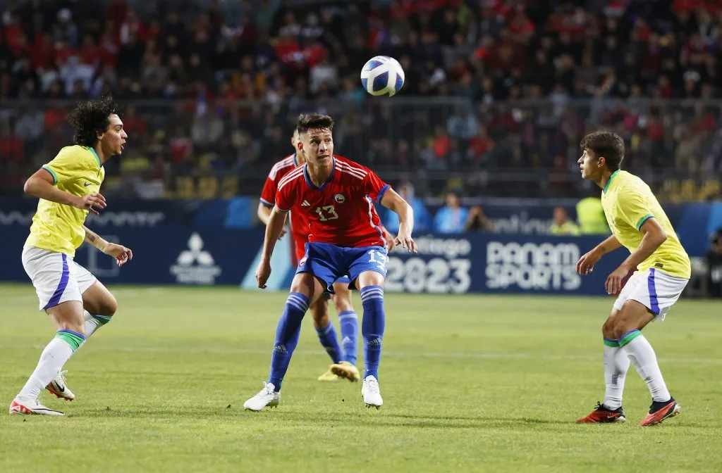 Alfred Canales despierta el interés de dos grandes del fútbol chileno (Foto de Miguel Campos/Santiago 2023 vía Photosport)