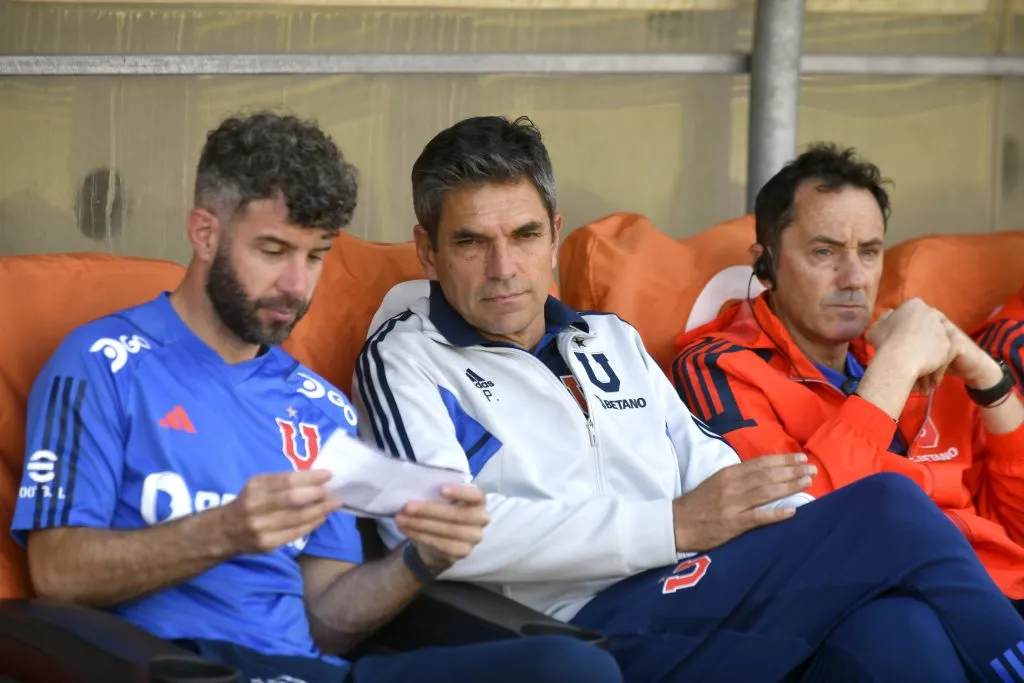 Pellegrino sigue en la cuerda floja en la U | FOTO: Alejandro Pizarro Ubilla/Photosport