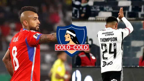 Vidal golpea la mesa por Thompson.