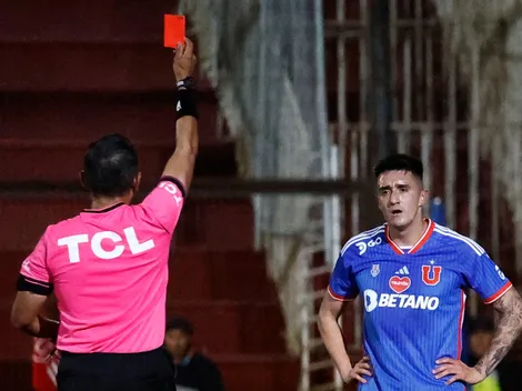 Se conoce la sanción para Nery Domínguez e Ignacio Tapia tras recibir roja en la U ante Everton