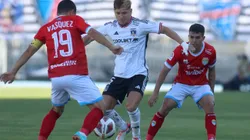 Colo Colo derrota por 2-1 a Magallanes en el estadio El Teniente de Rancagua (Foto: Photosport)