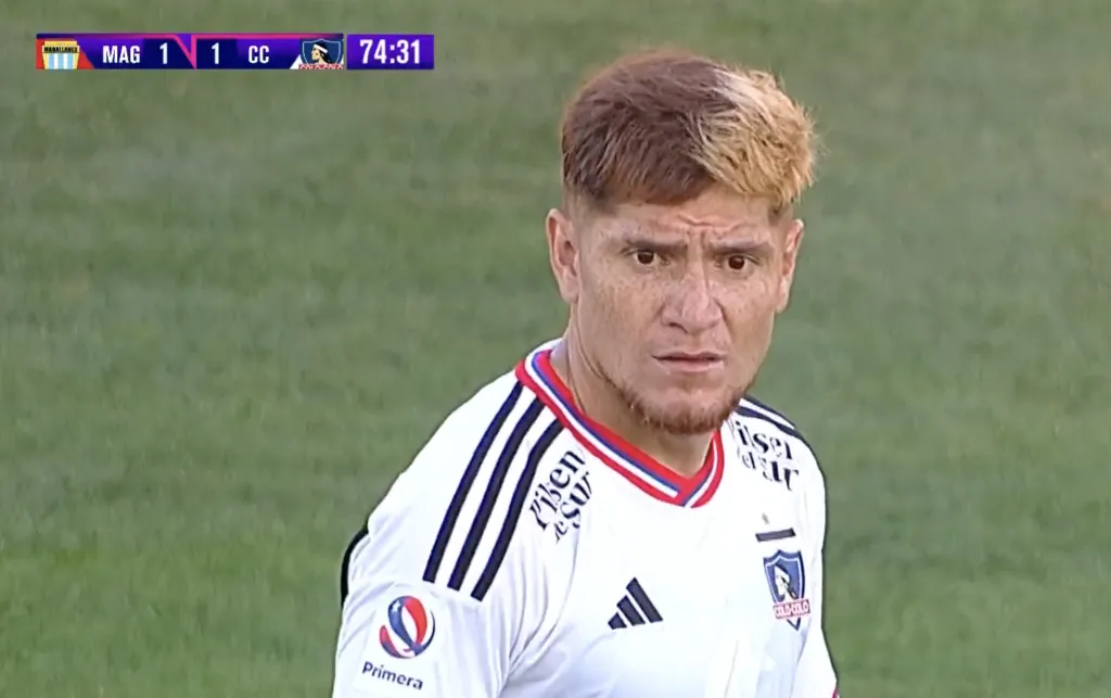 Leo Gil armó un berrinche a Quinteros (Pantallazo TNT Sports)