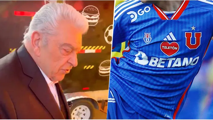 El animador recalcó que tiene el corazón dividido entre dos clubes nacionales.