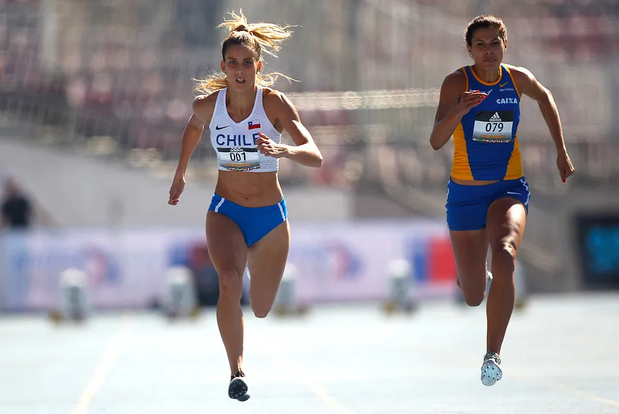 Isidora Jiménez fue tema en los Juegos Panamericanos de Santiago 2023. | Foto: Photosport