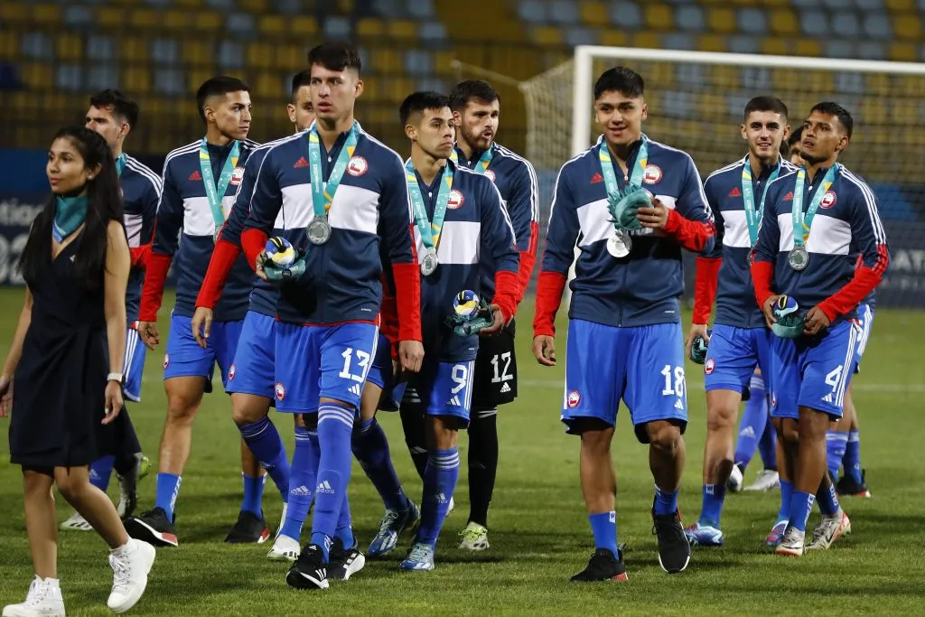 La Selección Chilena cayó ante Brasil por 4-2 en penales en la final de los Juegos Panamericanos. Chile igualó 1-1 en los 90′, resultado que se mantuvo en el tiempo extra (Foto de Martin Thomas/Santiago 2023 via Photosport)