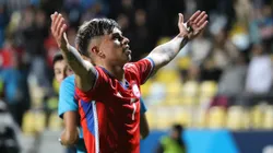 Guerrero desató la euforia de los hinchas chilenos que llegaron hasta Viña del Mar.