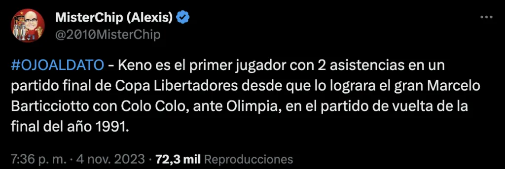 El gran dato de Mister Chip que se desconocía sobre Marcelo Barticciotto (X)