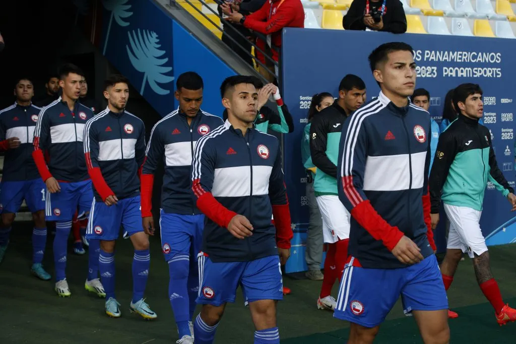 La selección de fútbol masculina quiere darle una nueva medalla de oro a Chile | FOTO: Martin Thomas/Santiago 2023 via Photosport.
