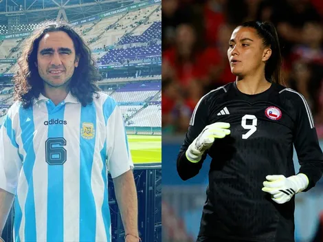 Sorín respecto a Cote Urrutia en el arco de Chile: "Obligada por negligencia de la Federación"