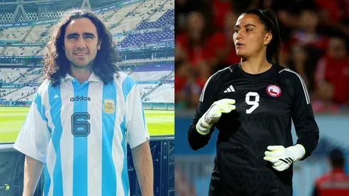 Juan Pablo Sorín comentó la situación del arco en Chile (Foto: jpsorin6, Instagram / Photosport- Santiago 2023)