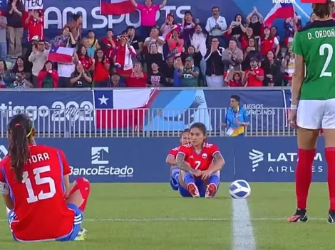 La protesta de La Roja Femenina previo a la final con México