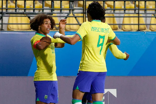 El capitán, Guilherme Biró, otro de los altos valores brasileños (Martin Thomas/Santiago 2023 via Photosport)