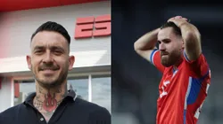 Pinilla aconsejó a Brereton con un brutal mea culpa sobre su carrera.