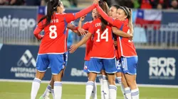 Chile jugará con una arquera improvisada la final del fútbol femenino de los Juegos Panamericanos. (Foto: Manuel Lema O/Santiago 2023 vía Photosport)