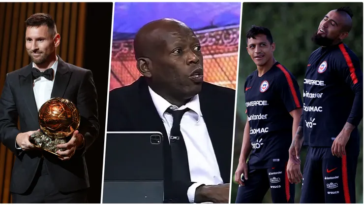 Asprilla recordó cuando Sánchez y Vidal levantaron la Copa América con Chile.