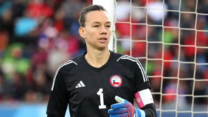 Tiane Endler no jugará más en La Roja (Santiago 2023 vía Photosport)