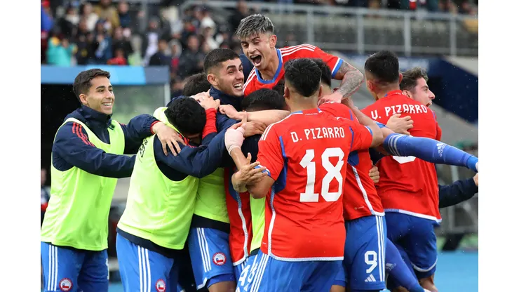 La Roja Sub 23 va por la medalla de oro en los Juegos Panamericanos. (Foto de Manuel Lema/Santiago 2023 vía Photosport)