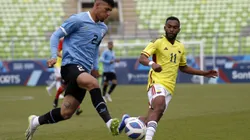 El defensa de Colo Colo terminó su participación con Uruguay en los Juegos Panamericanos. (Foto: Dedvi Missene/Santiago 2023 vía Photosport)