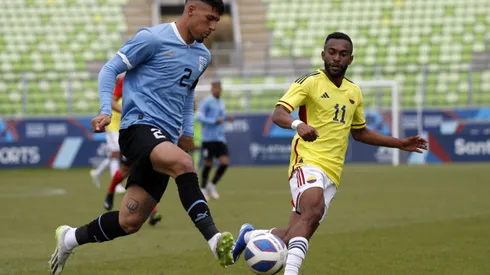 El defensa de Colo Colo terminó su participación con Uruguay en los Juegos Panamericanos. (Foto: Dedvi Missene/Santiago 2023 vía Photosport)