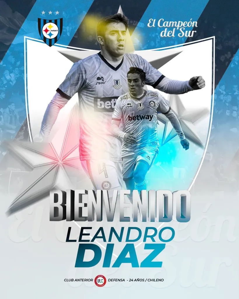 Leandro Díaz se suma a Huachipato