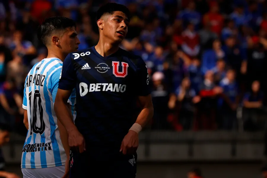 Osorio no tuvo un buen pasar en la U de Pellegrino | Foto: Photosport