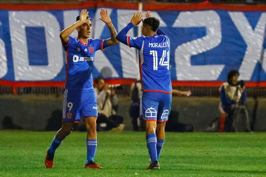 Morales tuvo un gran cierre de temporada con la U | Foto: Photosport