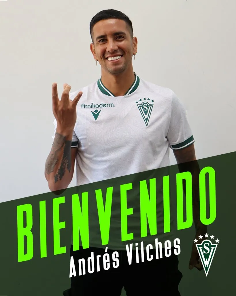 Wanderers anunció a Andrés Vilches para 2024
