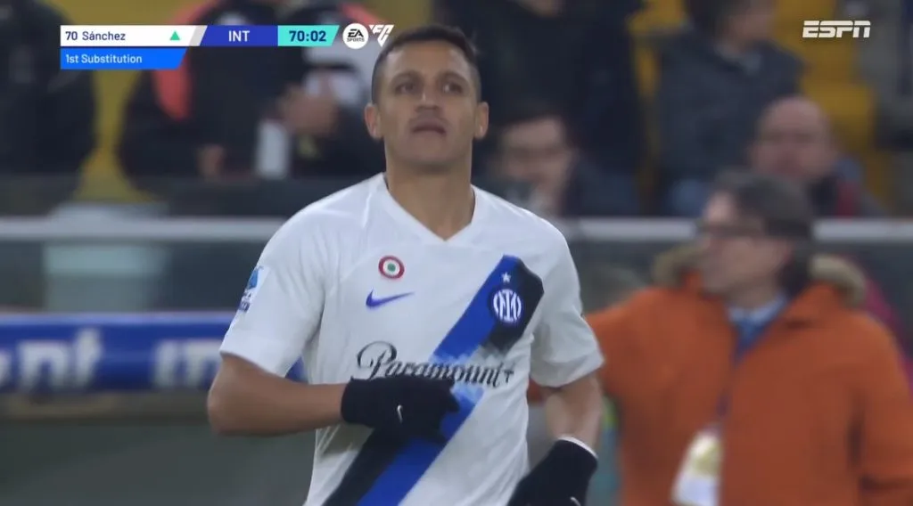 Alexis Sánchez cerró el año como suplente y sin poder marcar en el Inter