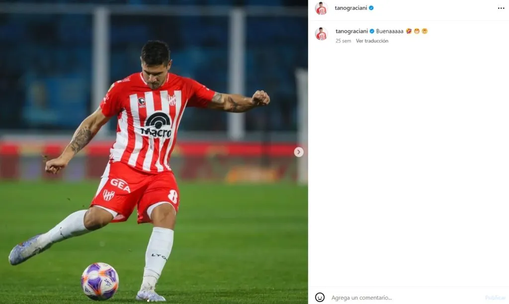 Gabriel Graciani llega a Ñublense.