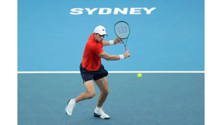 Nicolás Jarry es el jugador con mejor ranking de Chile en la United Cup 2024 (Foto: Getty)