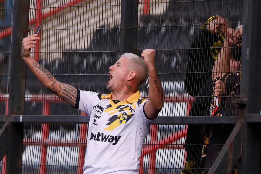 Holgado fue el segundo goleador del último torneo (Photosport)