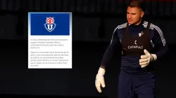 La U hace oficial la salida de Cristóbal Campos