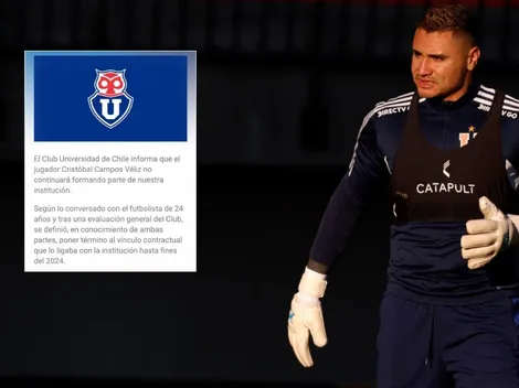 La U hace oficial la salida de Cristóbal Campos