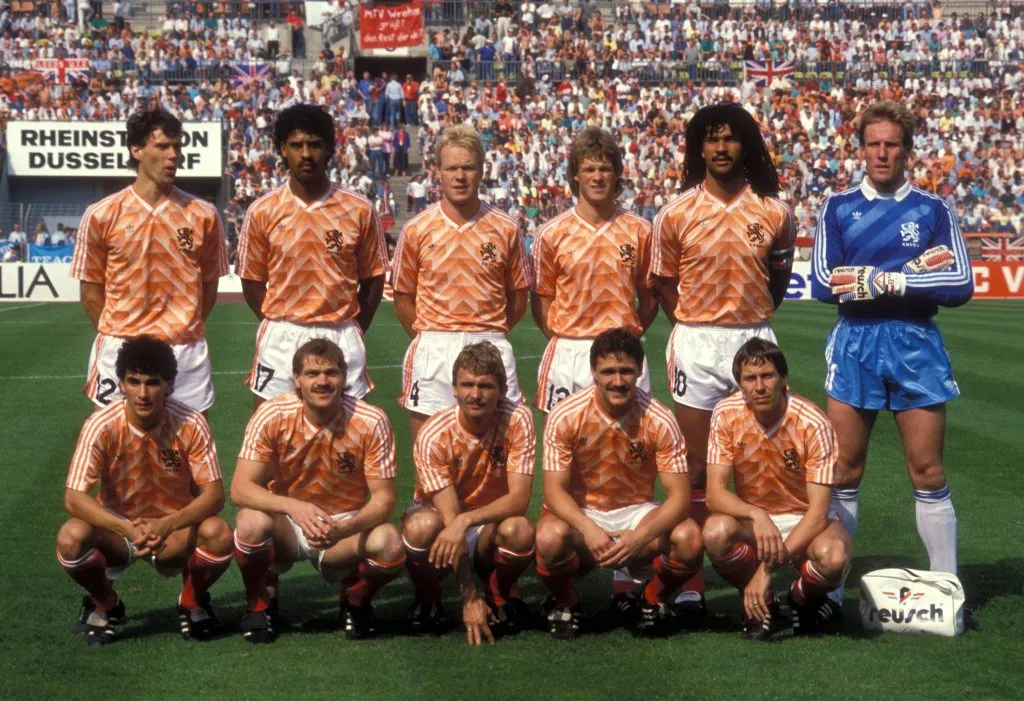 La camiseta ganadora fue la de Países Bajos en 1988 (Foto: imago/WEREK)