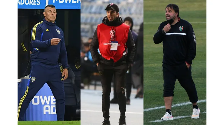 Jorge Almirón, Luis Zubeldía y José Luis Sierra son algunos de los candidatos para dirigir a Colo Colo. (Foto: Photosport)